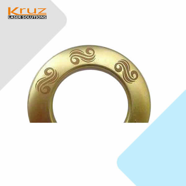 Copper laser marking